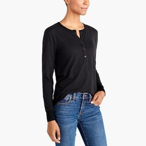 J. Crew Factory Tops - JCrew Factory long sleeve slub cotton henley J. Crew Factory Tops - JCrew Factory long sleeve slub cotton henley